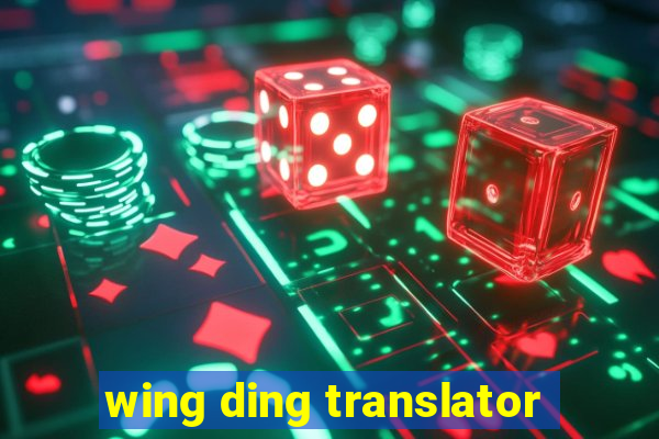 wing ding translator